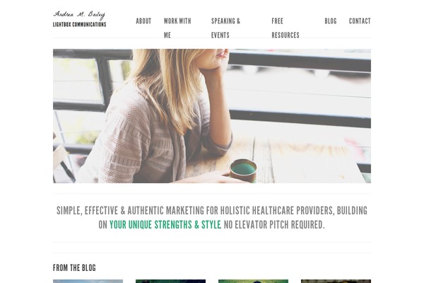 Purity theme site design template sample