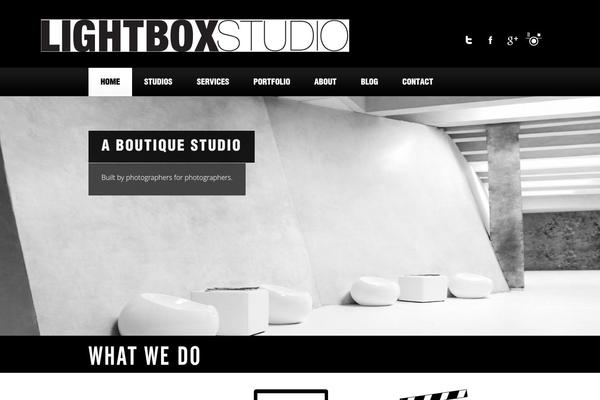 Mammoth-wp theme site design template sample