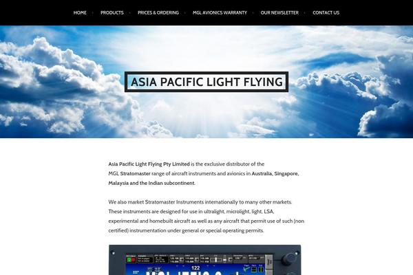 Argent theme site design template sample