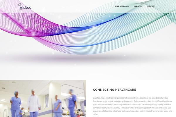Bridge theme site design template sample