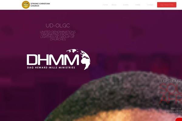 OceanWP theme site design template sample