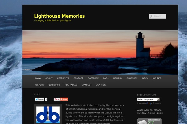 lighthousememories.ca site used Bizbir