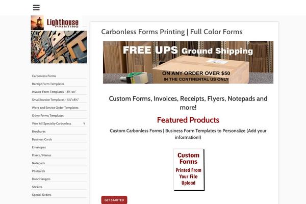 lighthouseprinting.com site used Ascend_premium