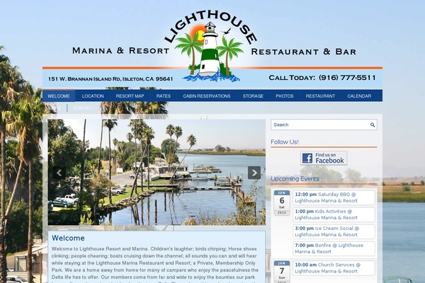 lighthouseresortandmarina.com site used Intobiz