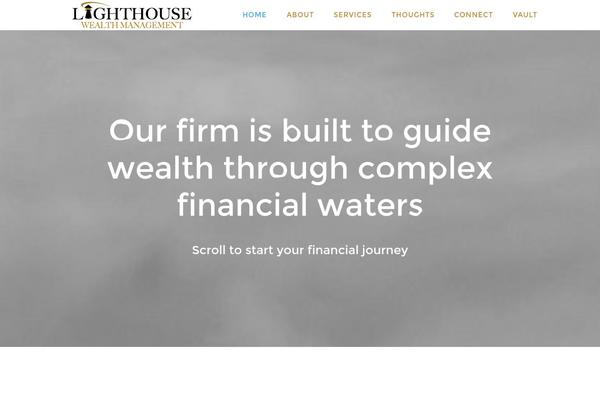Parallax Pro theme site design template sample