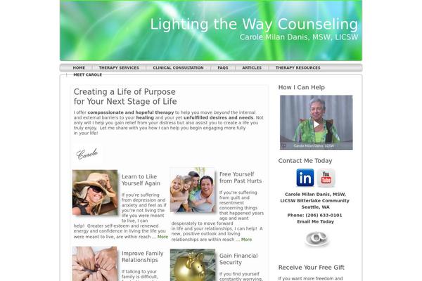 lightingthewaycounseling.com site used Carolelighting