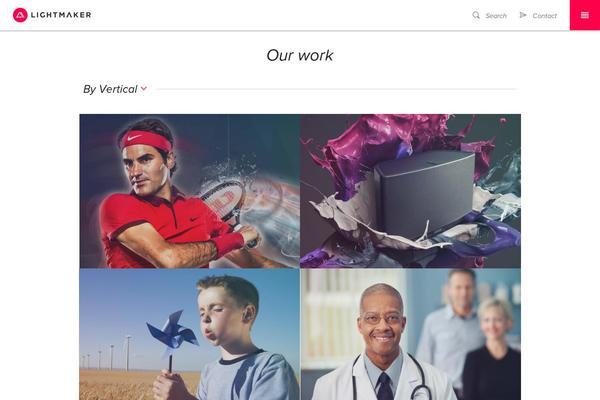 lightmaker.com site used Hevor