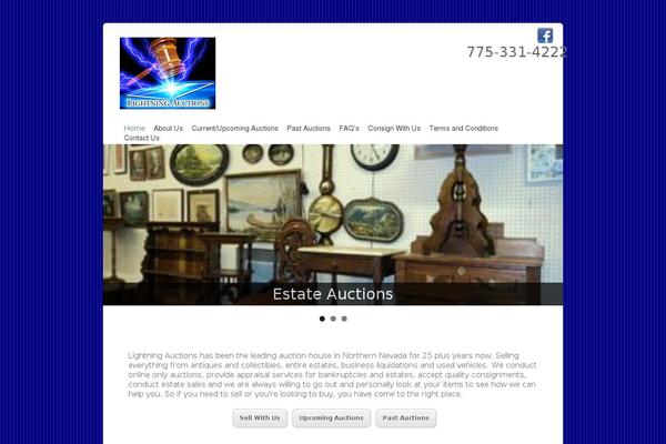 Chameleon theme site design template sample