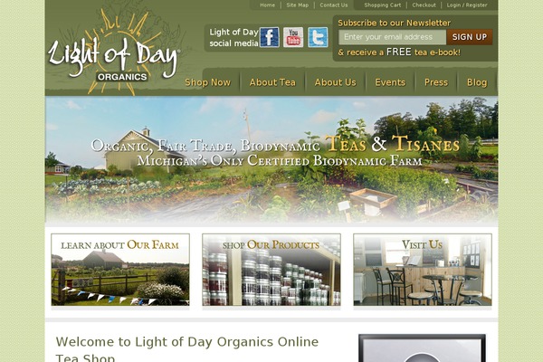 lightofdayorganics.com site used Lightofday