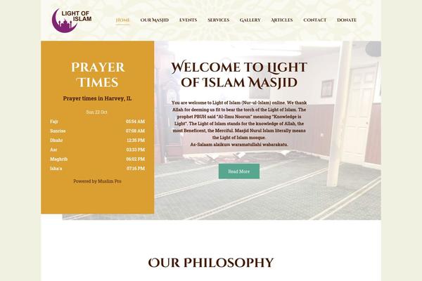 Shaha theme site design template sample