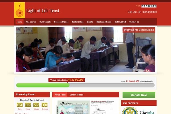 Wisdom theme site design template sample