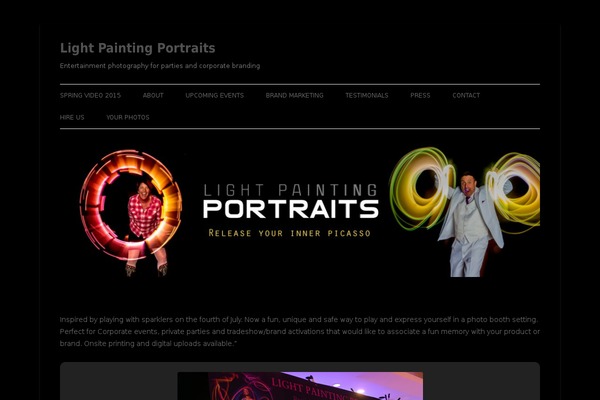 Site using Awesome Flickr Gallery plugin