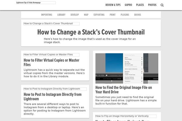 Generatepress_child theme site design template sample