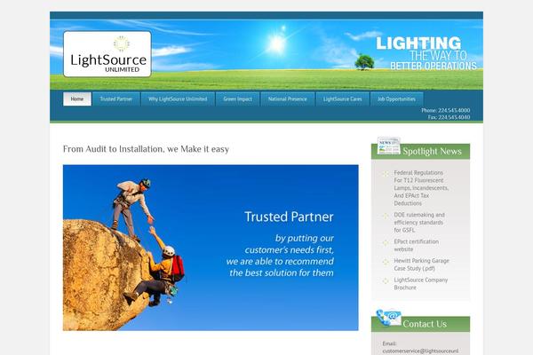 Attitude theme site design template sample