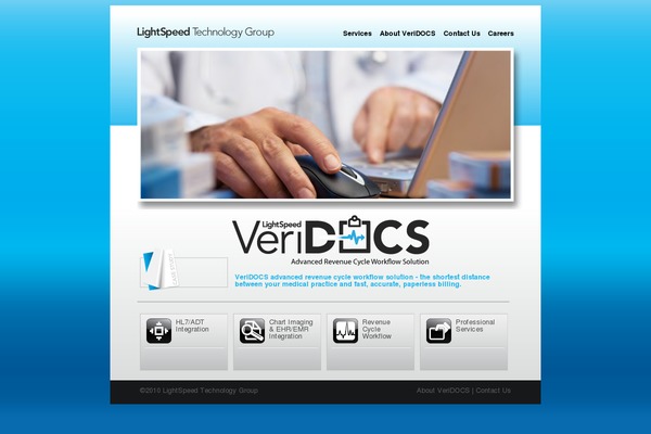 Lightspeed theme site design template sample