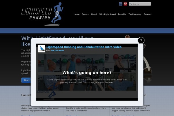 Lightspeed theme site design template sample