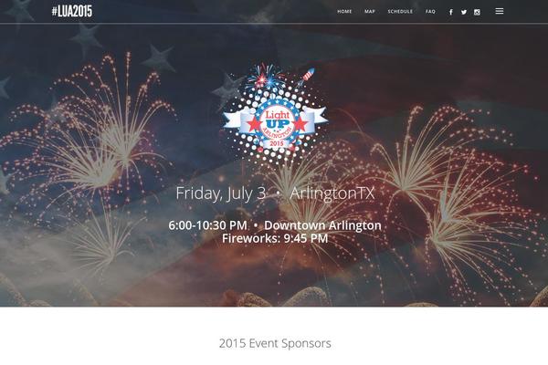 Meetup theme site design template sample