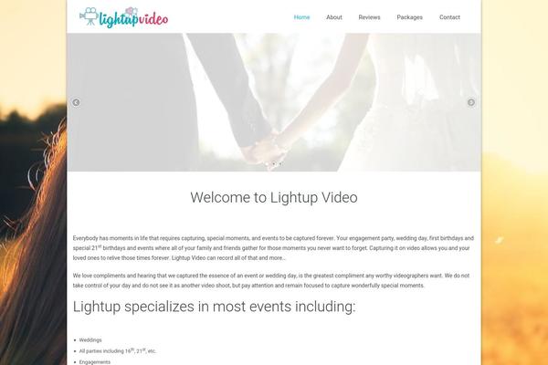 Wedding-wp theme site design template sample