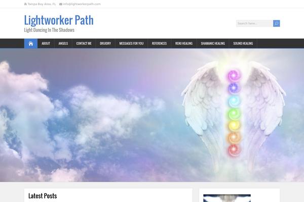 Serene theme site design template sample
