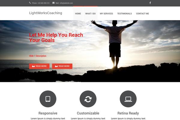 Invention theme site design template sample