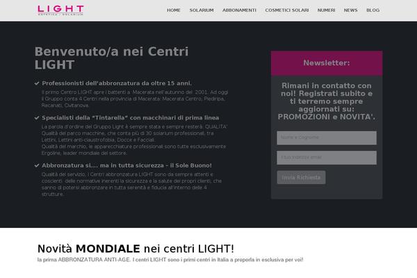 Isida theme site design template sample
