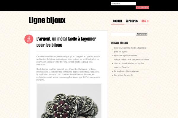 Bueno theme site design template sample