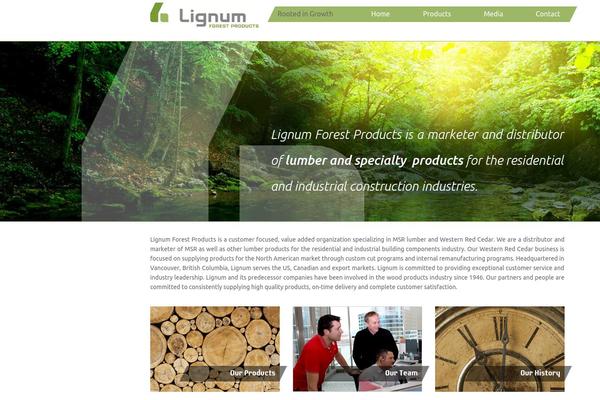 lignum.com site used Lignum