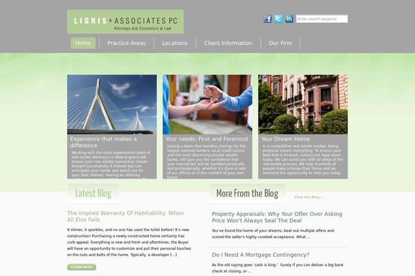 Cushy theme site design template sample