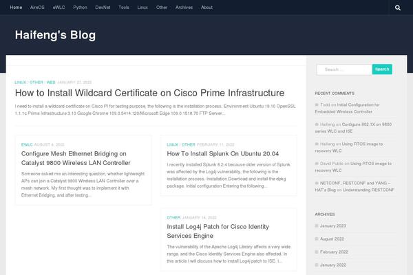 Hueman-pro theme site design template sample