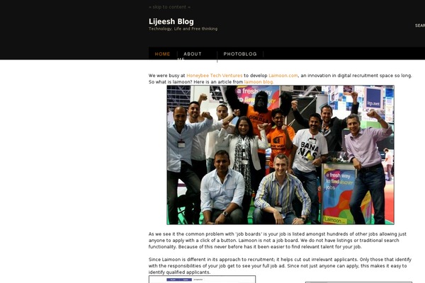 Ocular Professor theme site design template sample
