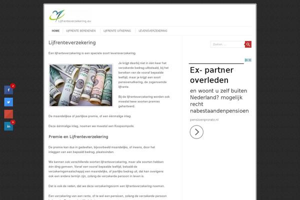 Site using Cresta Social Share Counter plugin