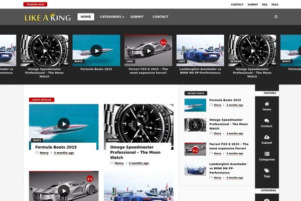 Site using Anthemes-reviews plugin