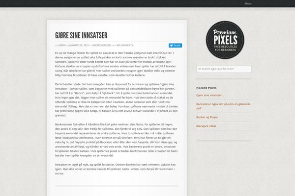 Premiumpixels theme site design template sample