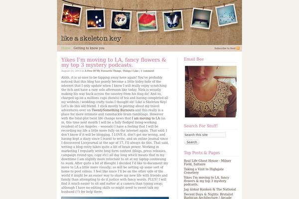 Tarski theme site design template sample