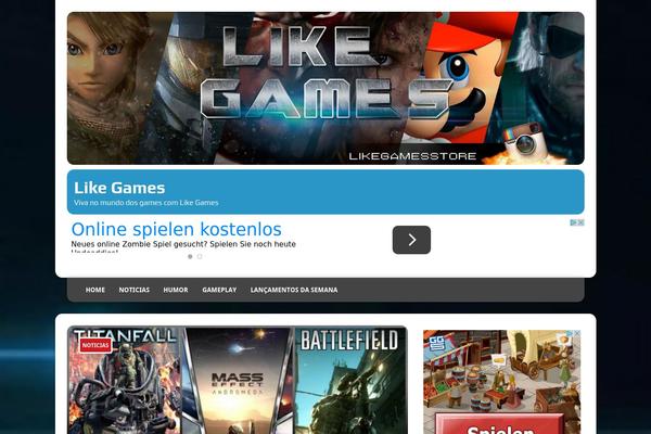 MH Joystick lite theme site design template sample