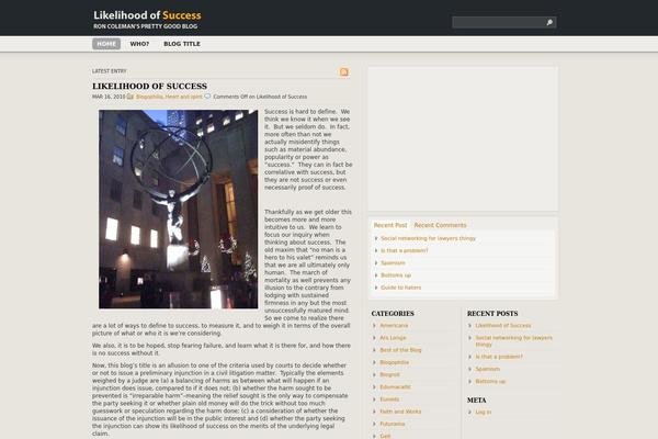 Daily Press theme site design template sample