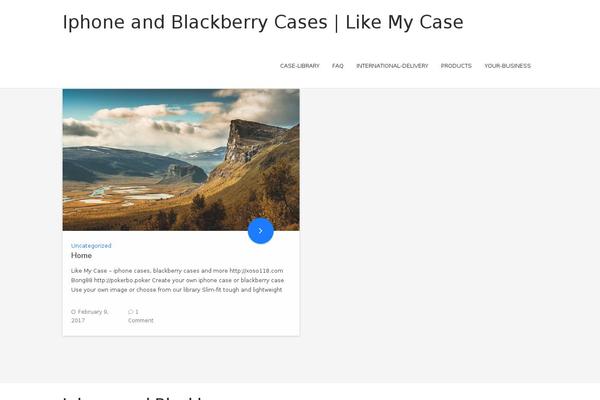 likemycase.com site used Sirius-lite
