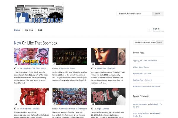 Serpent theme site design template sample