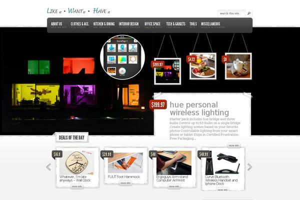 eStore theme site design template sample