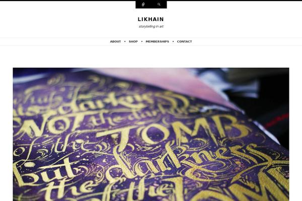 Readly theme site design template sample