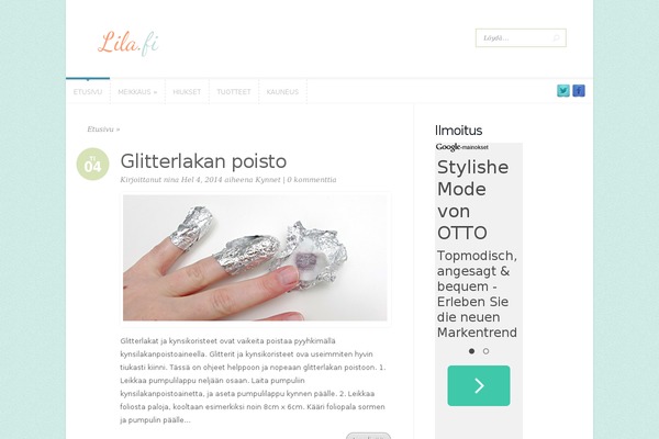 Trim theme site design template sample