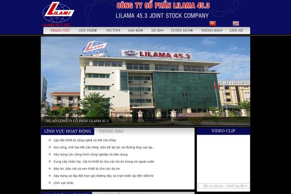 lilama45-3.com site used Vietstar