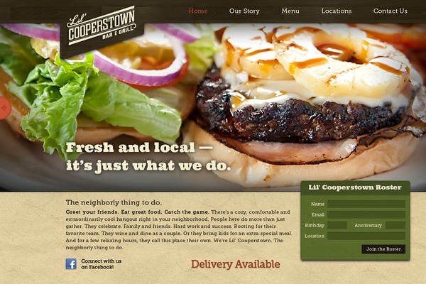 Coops theme websites examples