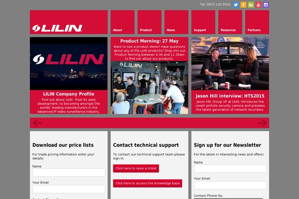Metro theme site design template sample