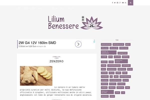 Florence theme site design template sample