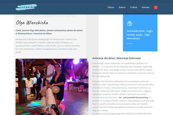 Site using Themetechmount-presentup-extras plugin