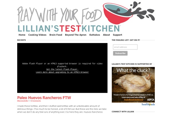 Site using EasyRecipe plugin