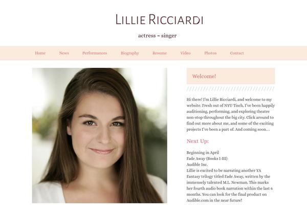 lilliericciardi.com site used Pepper