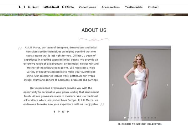 Lambda theme site design template sample