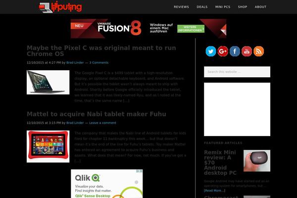 lilliputing.com site used Newspack-theme